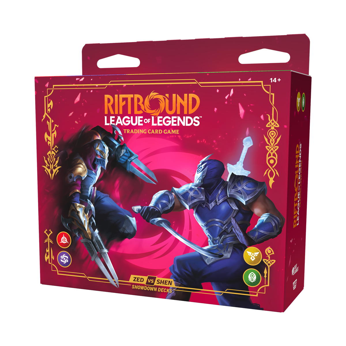Riftbound Zed vs Shen Deck Box (English)