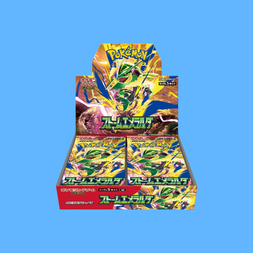 Pokemon Storm Emeralda M6 Booster Box (JP)