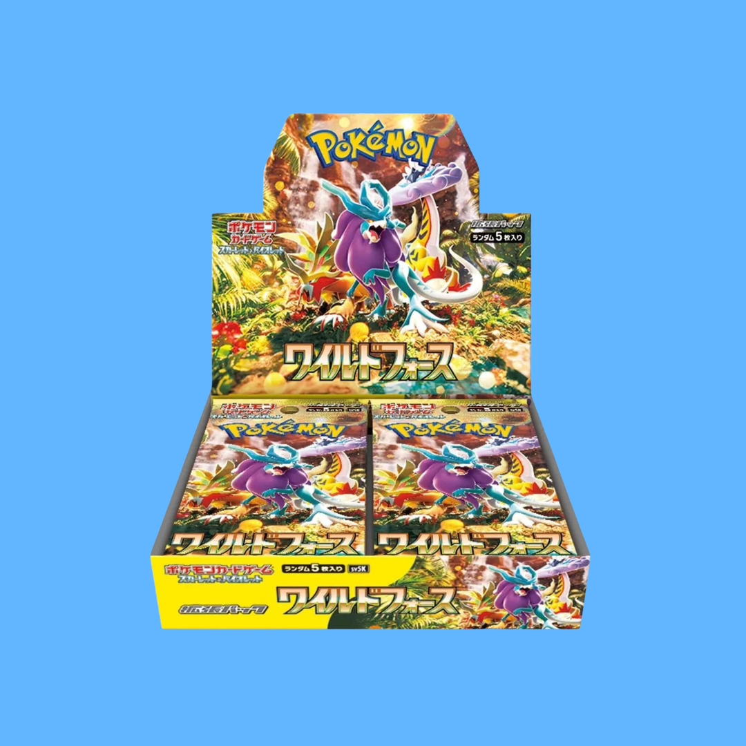 Pokemon Wild Force SV5k Booster Box (JP)