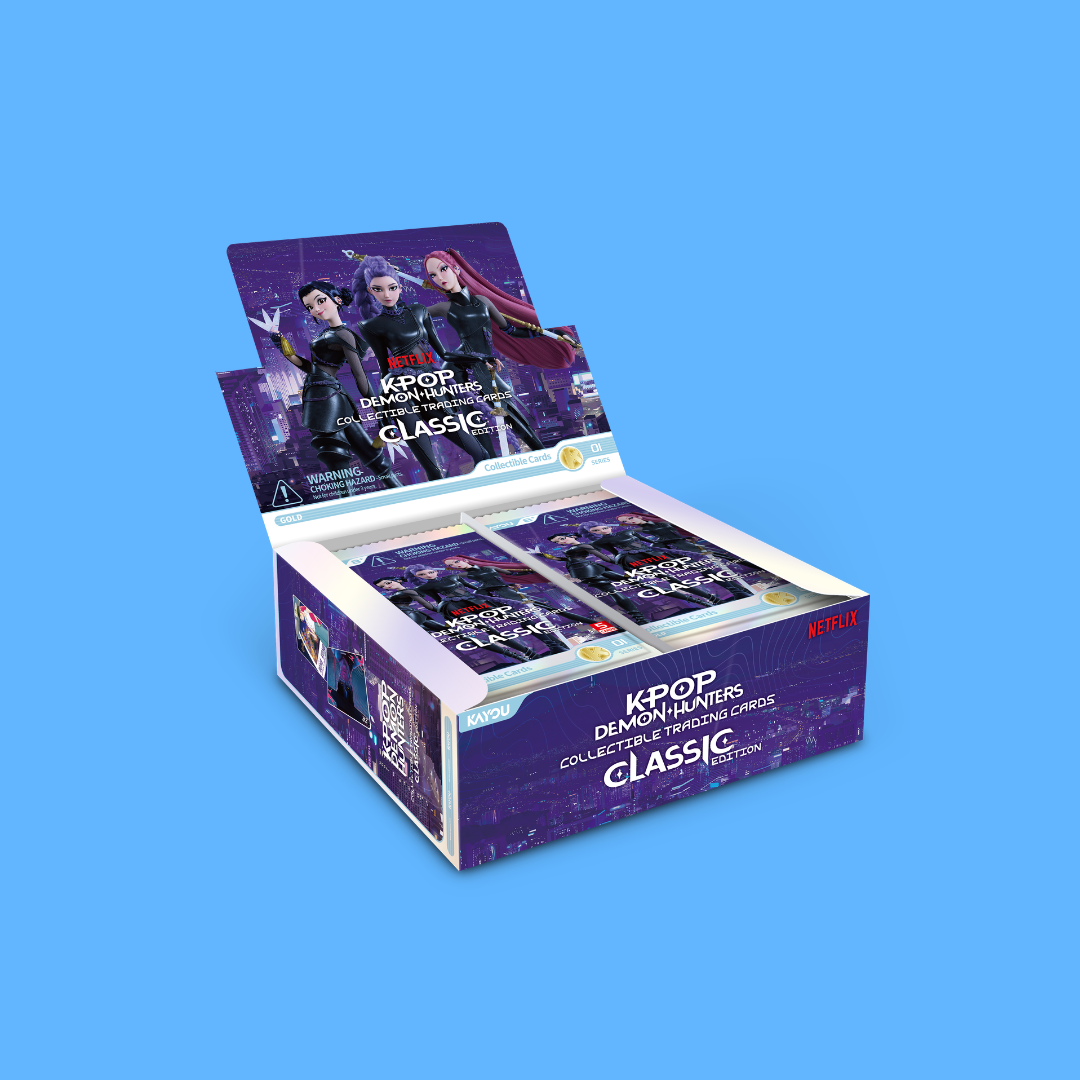 KPop Demon Hunters Booster Box ( 20 Boosters) Collectible Trading Cards Classic Edition Foil